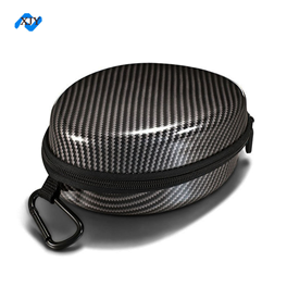 PU bluetooth headphone case with carabiner